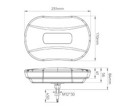 ATRESSA ILUMINACION LE010000 - MICRO PUENTE LED 12-24V BASE 1 TORNILLO HOMOLOGADO R65