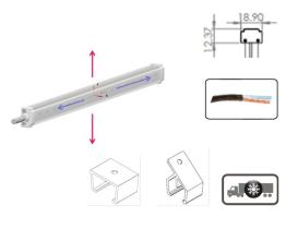 ATRESSA ILUMINACION LI001812 - BARRA 12V 18 LEDS LONGITUD 300 MM