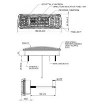 ATRESSA ILUMINACION PT005000 - PILOTO  LED MULTIFUNCIÓN 10-30V