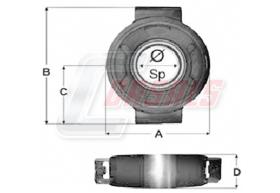 CASALS ST92 - SOPORTE MERCEDES ACTROS