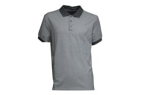 Cofan 11002030L - POLO 2 TONOS "VERDON" 160GMS/M GRIS-NEGRO TALLA L