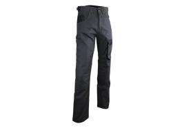 Cofan 1100204238 - PANTALON TRABAJO "QUANT" 300GMS/M GRIS-NEGRO T-38