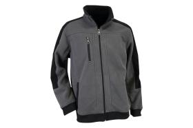 Cofan 11002055L - CHAQUETA POLAR "WALKER" 370GMS/M GRIS-NEGRO TALLA L