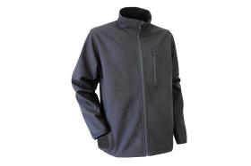 Cofan 11002057L - CHAQUETA SOFT SHELL NEGRA "LISTER" 340G/M TALLA L