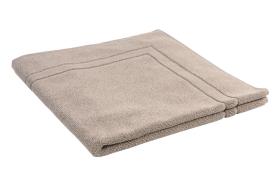 Cofan 41004657 - ALFOMBRA BAÑO BEIGE GR.1000 MODELO ABISINIA 60X60CM