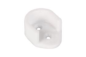 Cofan 61000161AU - BLÍSTER DE 2 UDS. SOPORTE BLANCO PARA BARRA DE ARMARIO VENTA