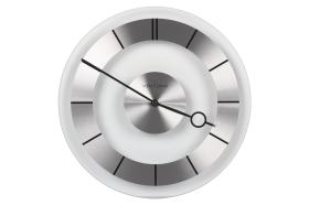 Cofan 80010307 - RELOJ DE PARED Ø31CM CRISTAL/ALUM MODELO LECCO