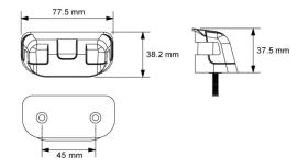 ATRESSA ILUMINACION LM010200 - LUZ MATRÍCULA LED 12V/24V