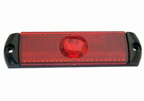 ALKAR 2596009 - PILOTO TRASERO,LED, ROJO, 12V, 24V, LHD, V12Y24 V, LUZ: LED|