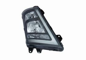 ALKAR 9851285 - IZQUIERDO,FARO,LUZ DE DIA, ELéCTRICO, CON MOTOR, NEGRO, H1,