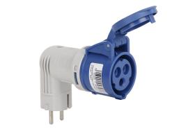 Cofan 51001293 - ADAPTADOR INDUSTRIAL 16A 230V IP44 CLAVIJA SCHUKO