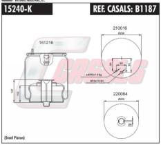 CASALS B1187 - SUS.NEUMATICA VOLVO