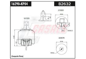 CASALS B2632 - SUS.NEUMÁTICA PLÁSTIVO IVECO