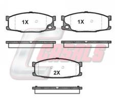 CASALS BKM110 - KIT PASTILLAS DE FRENO WVA.23941