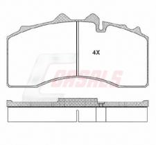 CASALS BKM227 - KIT PASTILLAS DE FRENO WVA:29227