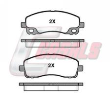 CASALS BKM238 - KIT PASTILLAS DE FRENO WVA.29238-29248