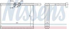 Nissens 92324 - EVAPORADOR