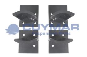 CUYMAR 2205610 - KIT SOPORTES BALLESTIN (ADAPTABLE A IVECO 35C11)