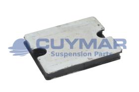 CUYMAR 4805160 - PLACA 100X80 PLANA METAL (ADAPTABLE A IVECO)