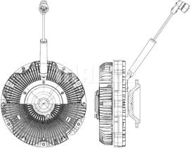 Mahle CFC172000P - EMBRAGUE VENTILADOR