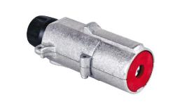 ATRESSA ILUMINACION CE130300 - CONECTOR METALICO 24V 1P ROJO