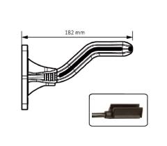 ATRESSA ILUMINACION LP012400 - LUZ POSICIÓN LED 12/24V ROJO/AMBAR/INCOLORO DERECHO