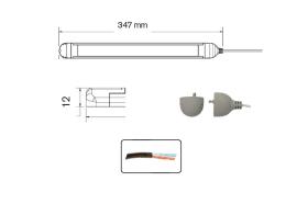 ATRESSA ILUMINACION LI017500 - BARRA LED 12/24V HASTA 4 UDS EN SERIE