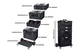 Cofan 09400265 - CAJA HERRAMIENTAS MULTIFUNCIÓN 585X385X420 MM