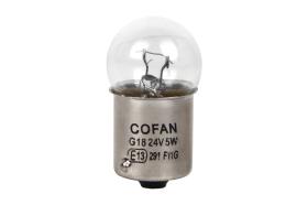 Cofan 03502421 - LÁMPARA COFAN PILOTO R5W (BA15S) 24V