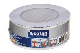 Cofan 10390010 - CINTA DE ALUMINIO 30 MICRAS 50 MM X 45 M