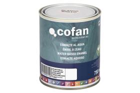 Cofan 15001301 - ESMALTE AL AGUA (750 ML) " BLANCO BRILLO"