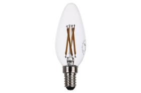 Cofan 52004009 - BOMBILLA LED VELA FILAMENTO E14 4W 470LM 2700K