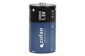 Cofan 50002001 - BLISTER 2 PILAS ALKALINA LR20/D