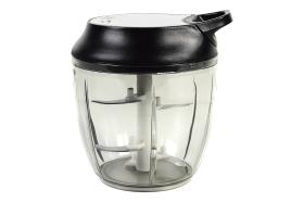 Cofan 41001762 - PICADORA MANUAL, TAPA Y ACCESORIO BATIDOR 900 ML