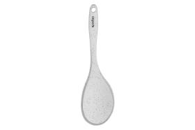 Cofan 41001779 - CUCHARA DE COCINA DE SILICONA BLANCA MODELO BACH 30 CM