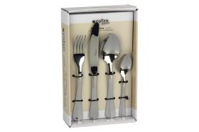 Cofan 41003610 - CUBERTERIA INOX MODELO BOLONIA 24 PCS C-18/0 2MM