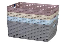 Cofan 41003258 - CESTA  MULTIUSOS  12L 36X28X13.5CM AZUL CIELO