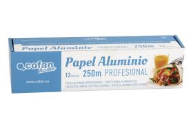 Cofan 41605105 - PAPEL ALUMINIO PROFESIONAL 250M 13 MICRAS 2KG