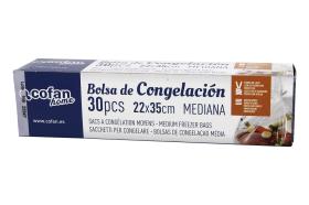 Cofan 41605161 - BOLSAS DE CONGELACIÓN MEDIANA 22X35 30UDS