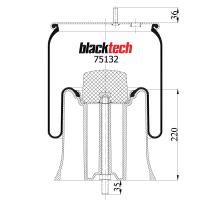 Black Tech RML75132CP - FUELLE DE SUSPENSION AIRE