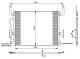 NRF 35655 - Condensador aire acondicionado RENAULT