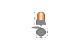ATRESSA ILUMINACION 5600 - MICROROT MRT M 24V. AMBAR