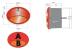 ATRESSA ILUMINACION 95410 - PIL OVAL TRAS POSICION INTERMI