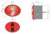 ATRESSA ILUMINACION 95940 - PIL OVAL POSI/STOP POSICION