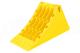 Adaico 1102130 - CALZO RUEDA PLASTICO AMARILLO 390X160X193 R460 DIN 76051