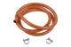 Cofan 41007761 - TUBO FLEXIBLE 1,5 Mts PARA GAS BUTANO + ABRAZADERAS