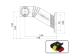 ATRESSA ILUMINACION LP011300 - LUZ POSICIÓN GOMA LED DERECHO ROJO/AMBAR/INCOLORO 12/24V CON