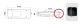ATRESSA ILUMINACION PT020800 - PILOTO LED IVECO DERECHO 24V CON RETROALARMA CONECTOR HDSCS