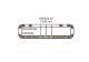 ATRESSA ILUMINACION RV045220 - PUENTE LEDS 12/24V C/ BARRA DIRECCIONAL 1.520 MM